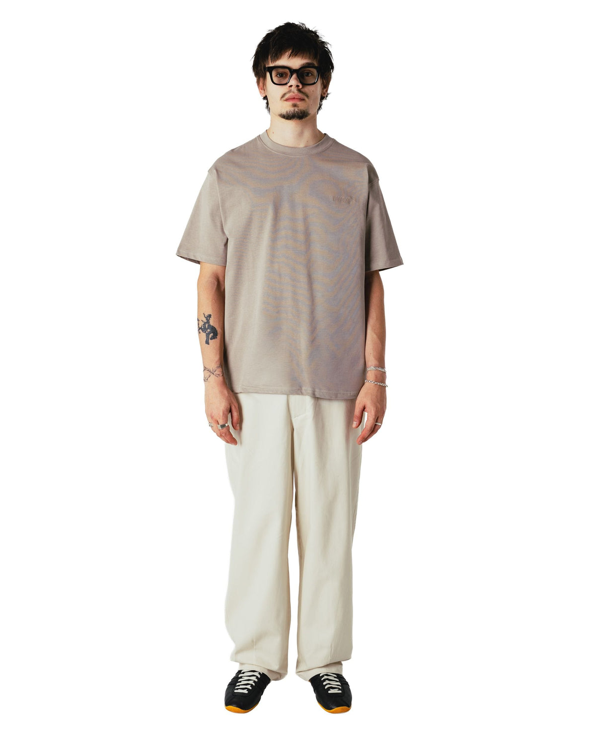 Baine Base Tee - Light Grey