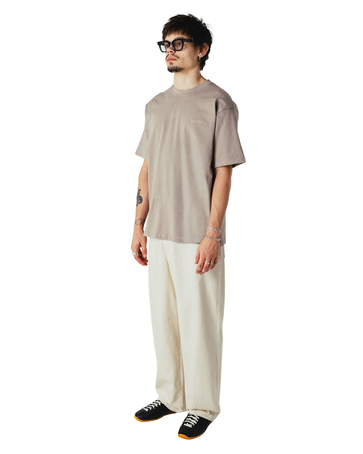Baine Base Tee - Light Grey