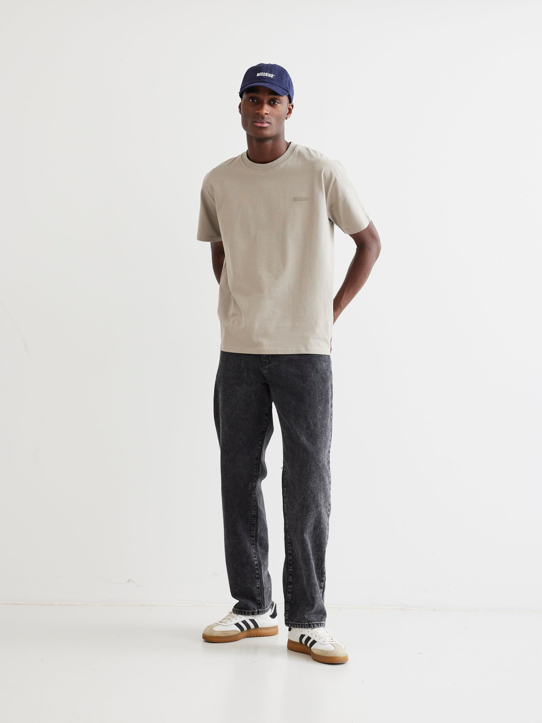 Baine Base Tee - Light Grey