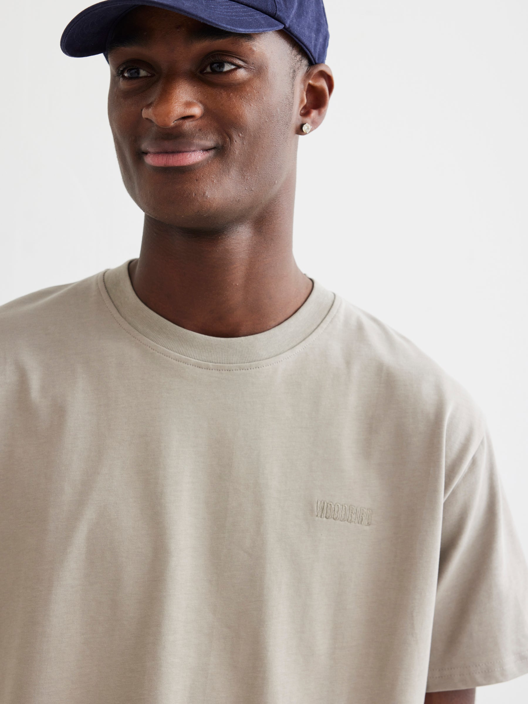 Baine Base Tee - Light Grey