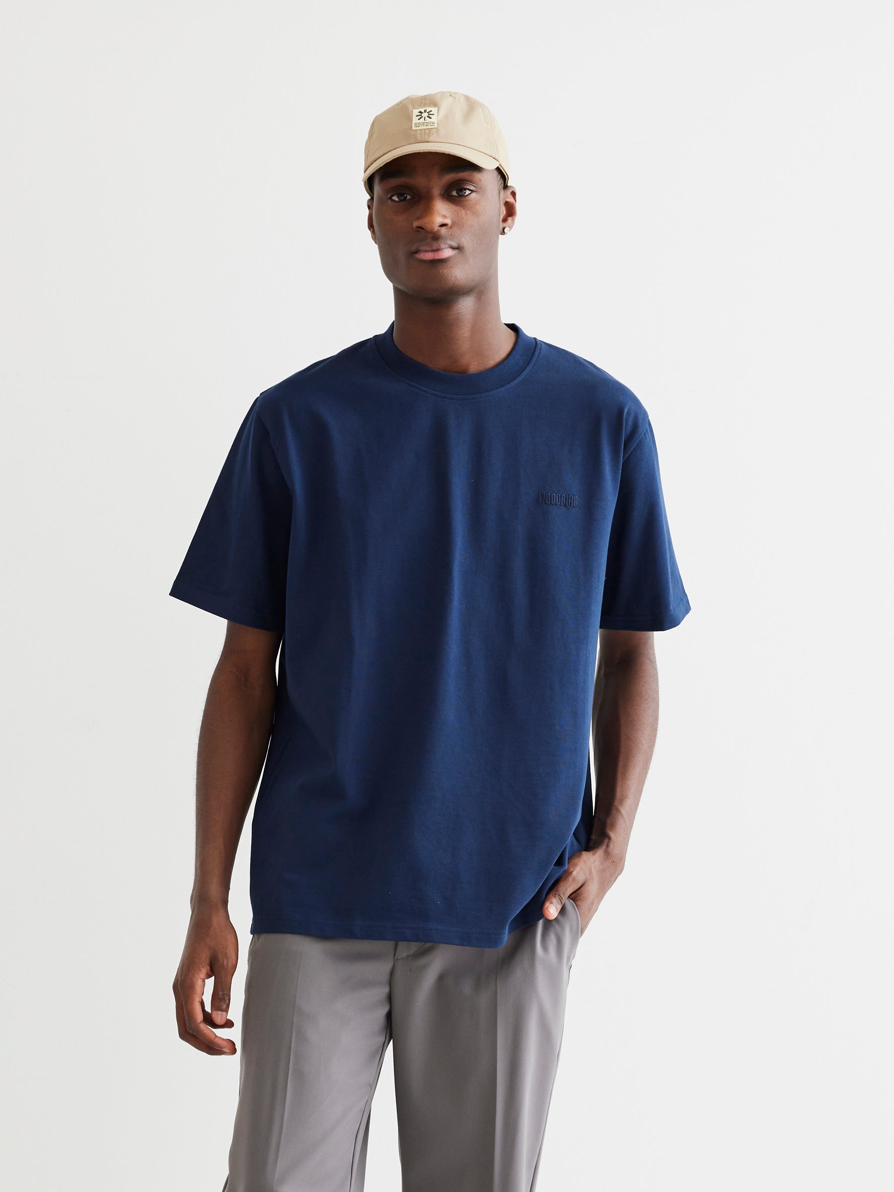 Baine Base Tee - Navy