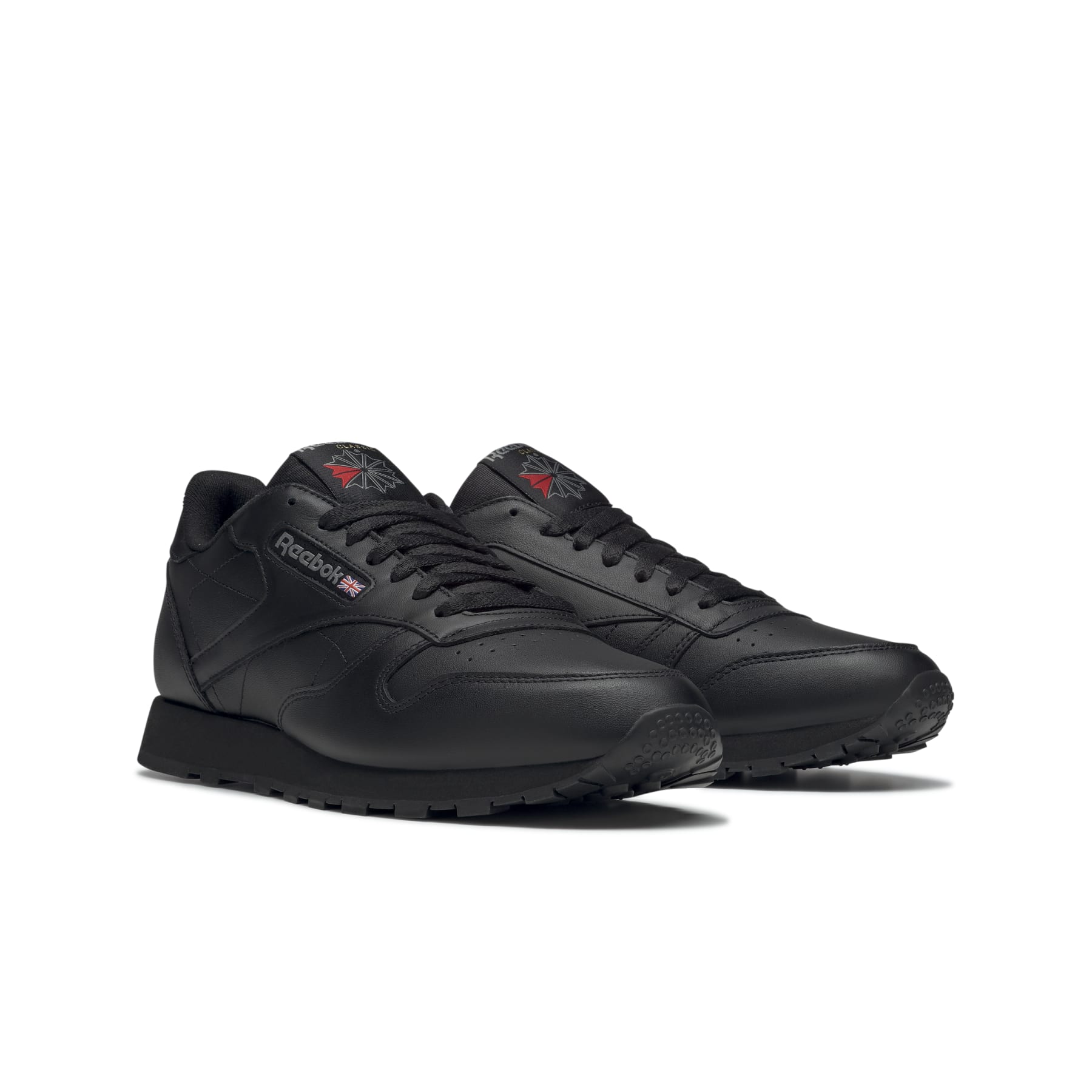 Classic Leather - Black/Black/Grey