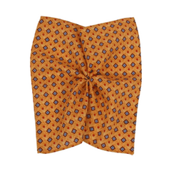 Hankie Fashion - Orange with pattern