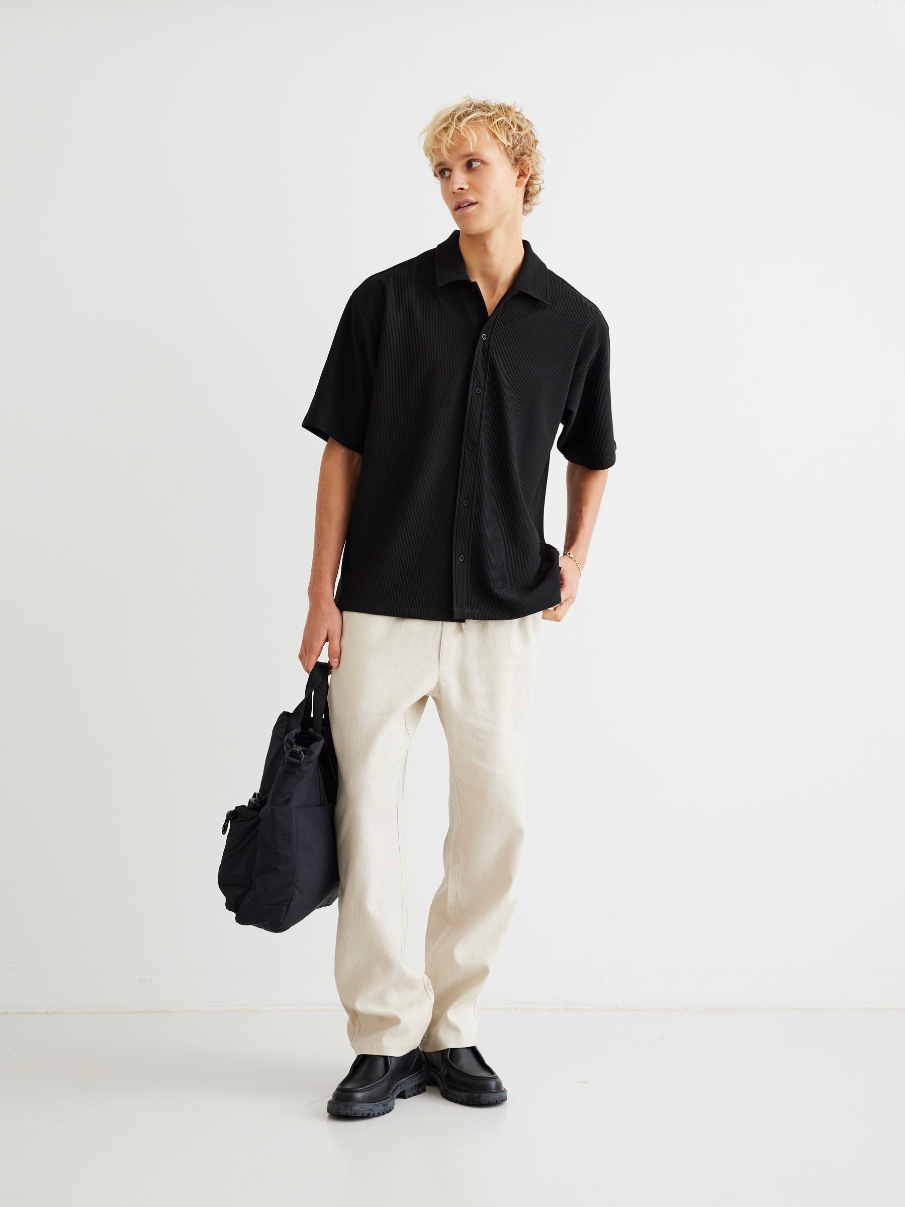 Eik Linen Pant - Sand
