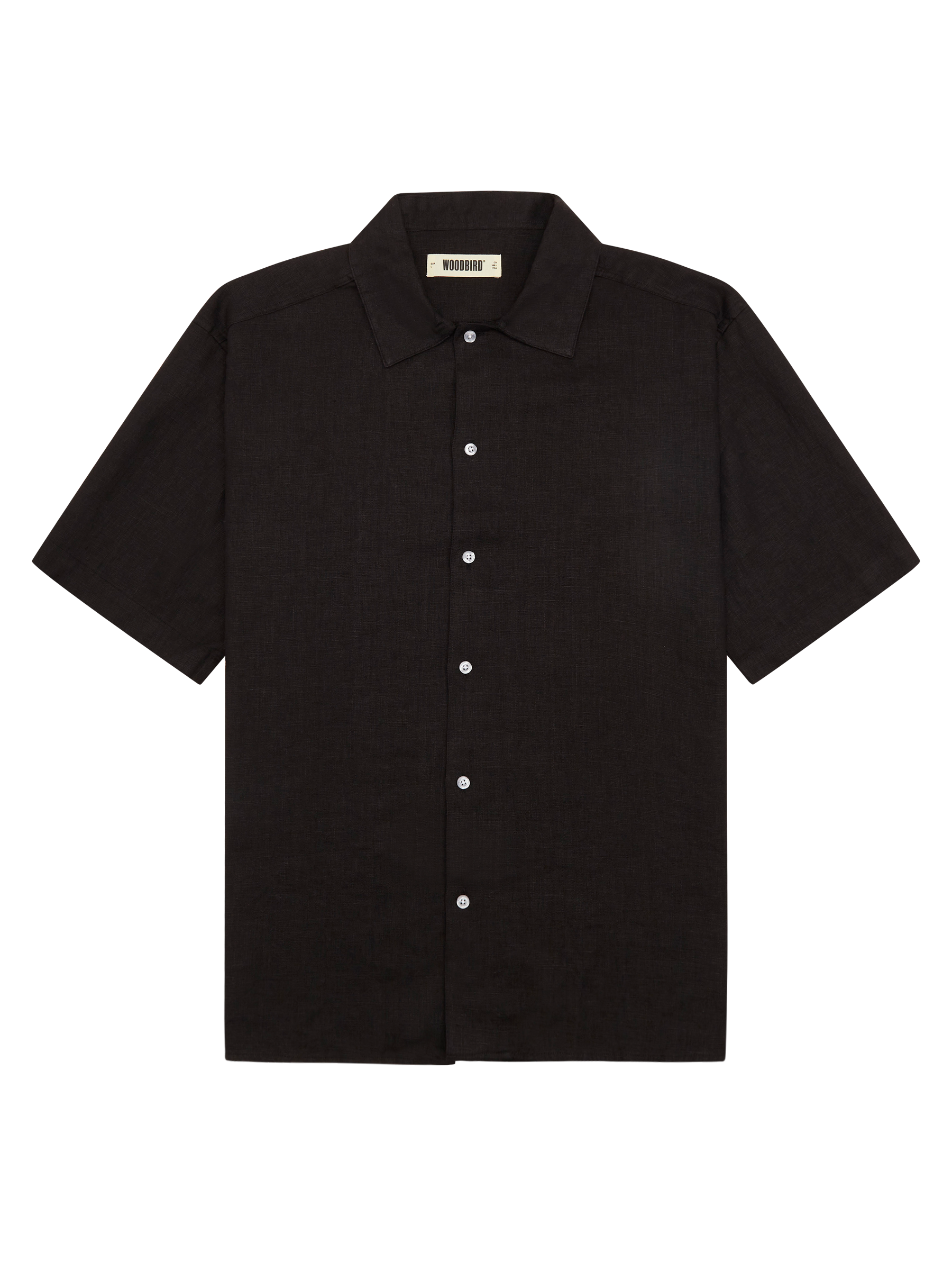 Banks Linen Shirt - Black