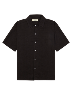 Banks Linen Shirt - Black