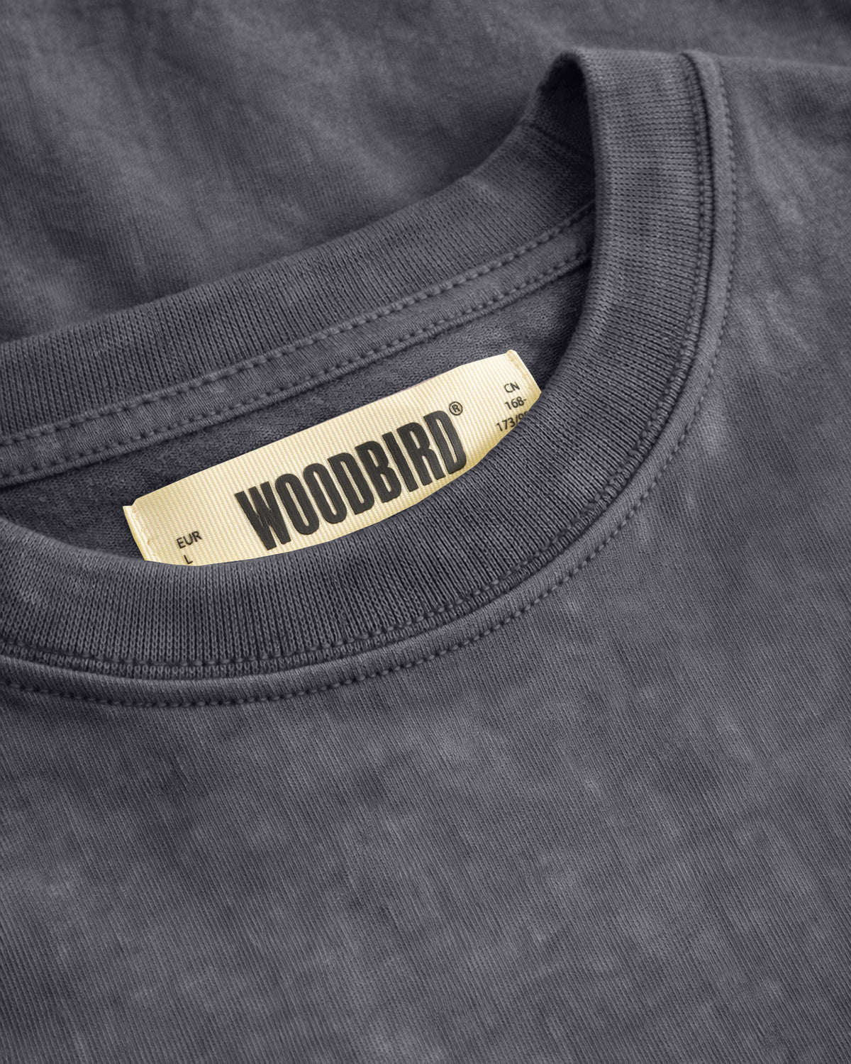 Baine Washed Tee - Washed Slate Blue
