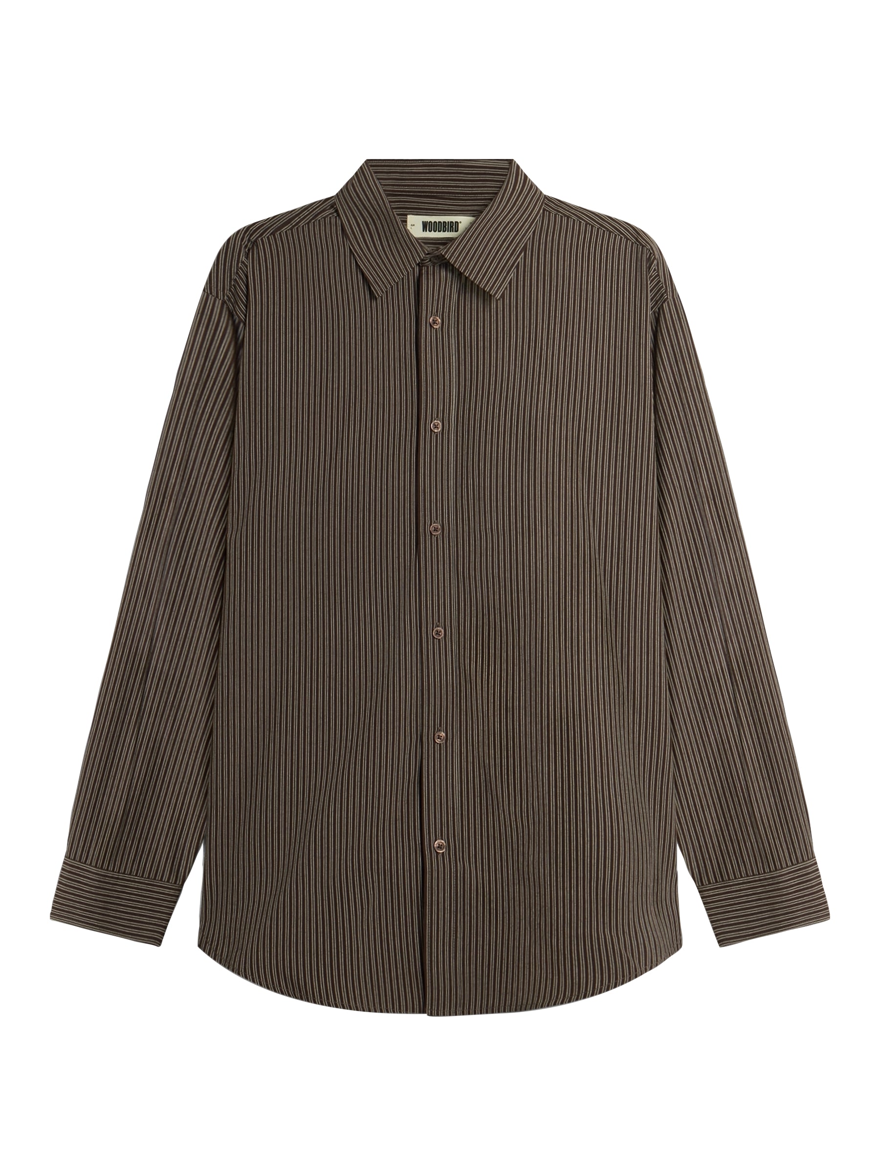 Jong Stripe shirt - Brown