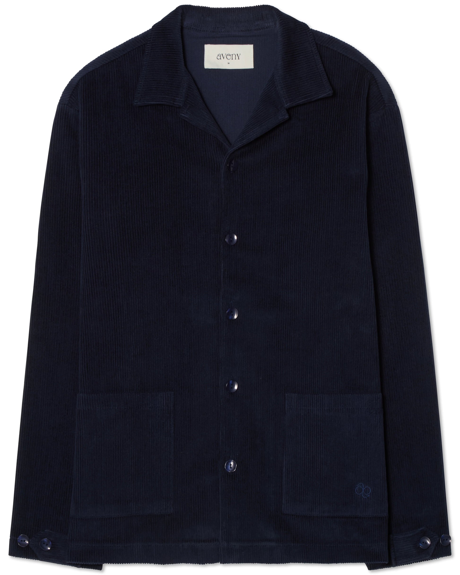 Cedar Corderoy Shirt - Total Eclipse