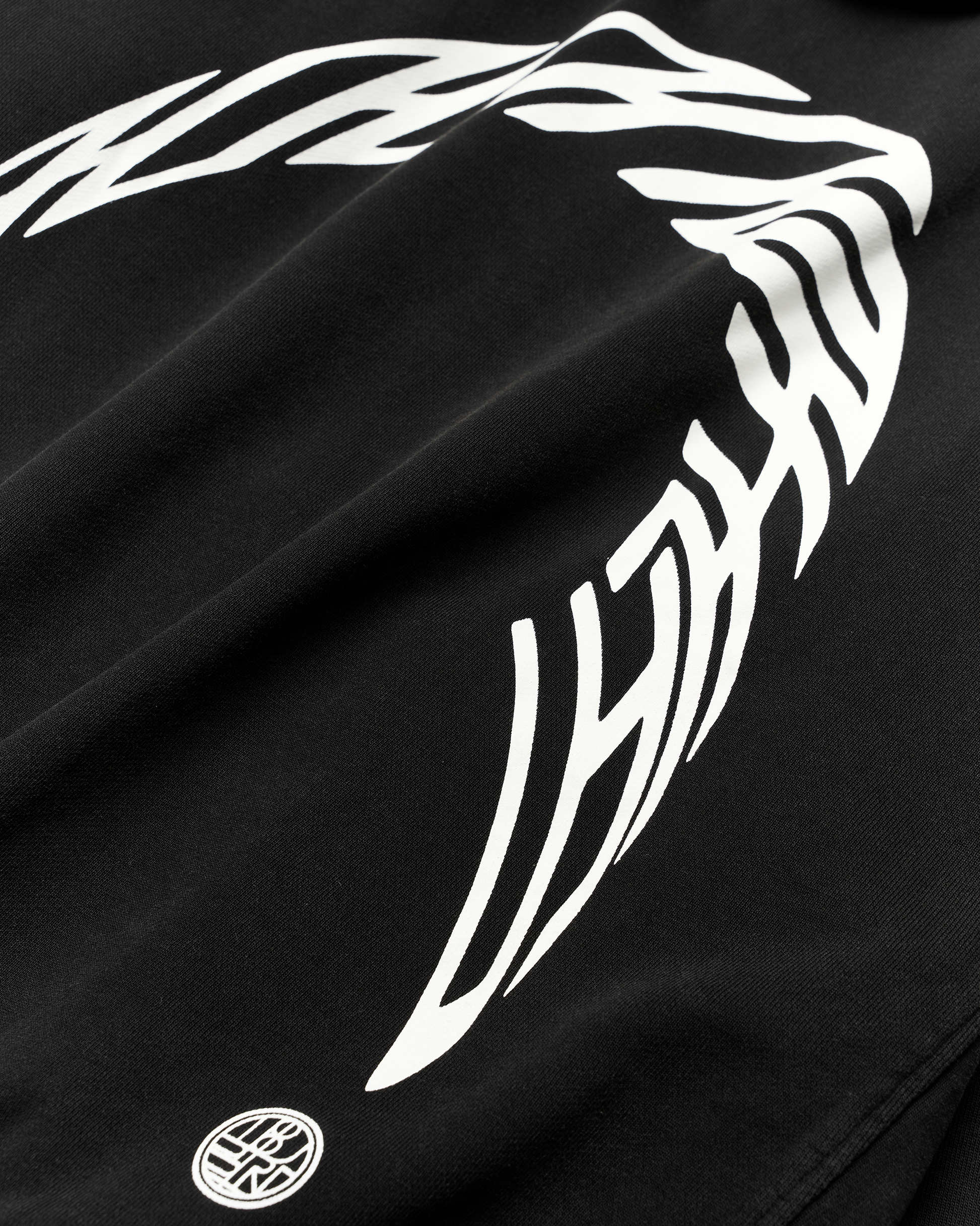 Pacs Warp Acid Zip Hoodie - Washed Black
