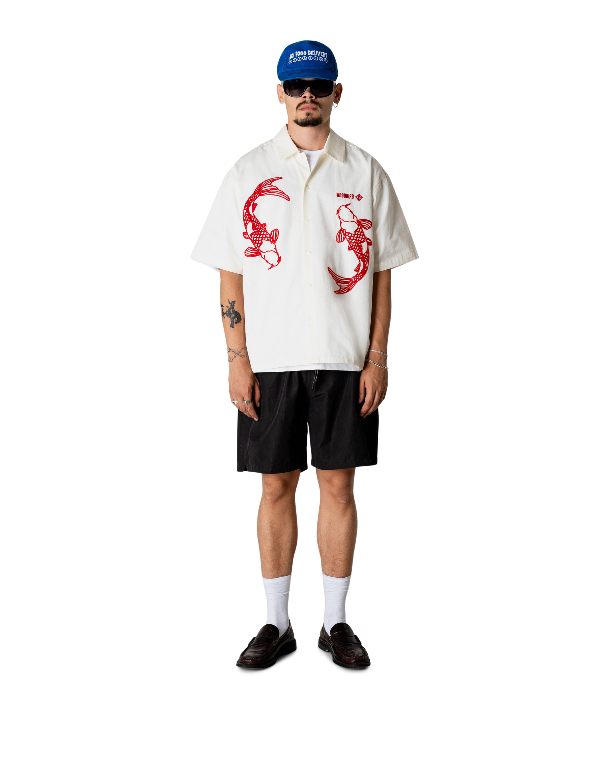 Wang Carp Shirt - Off White