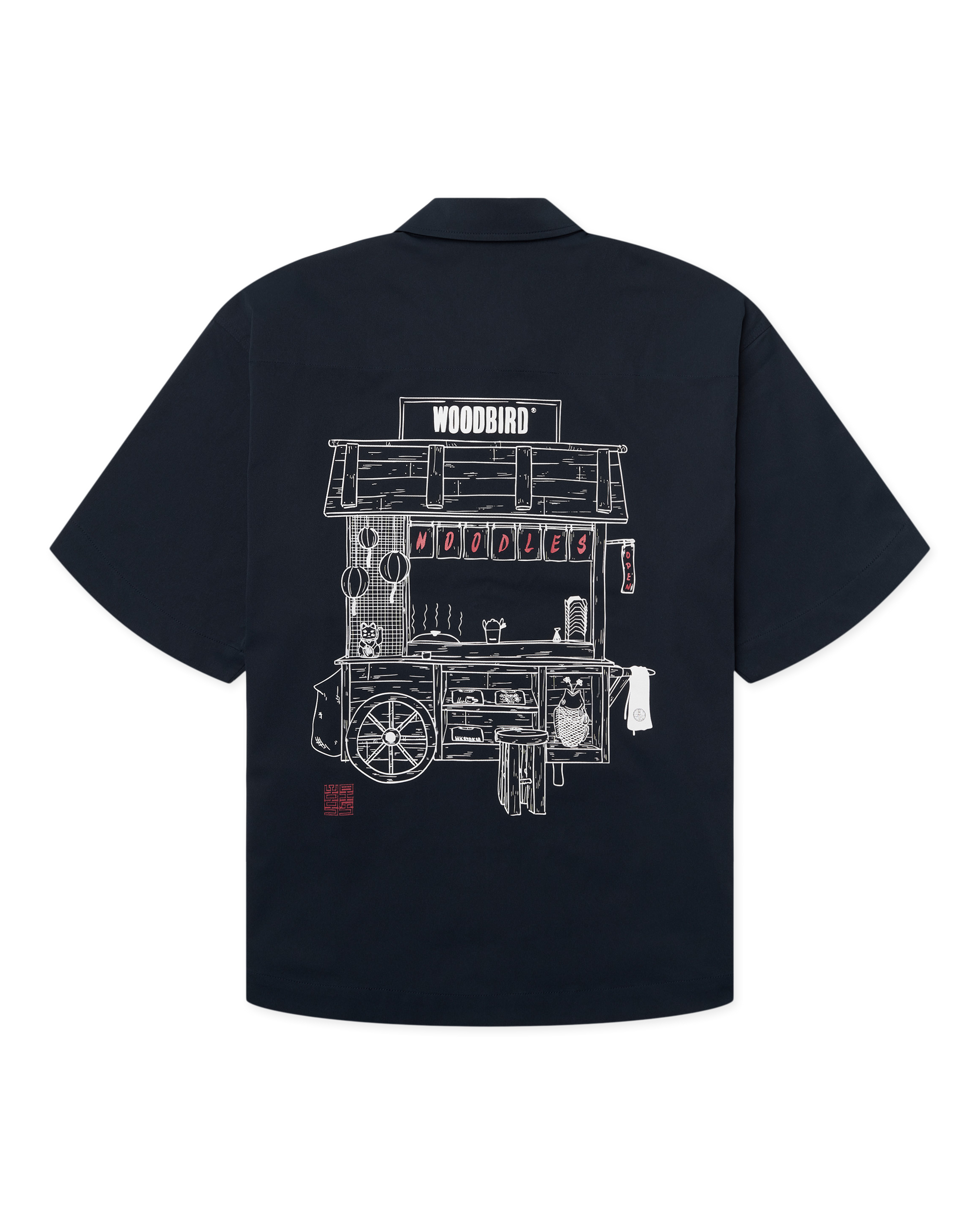 Wang Work Shirt - Dark Navy