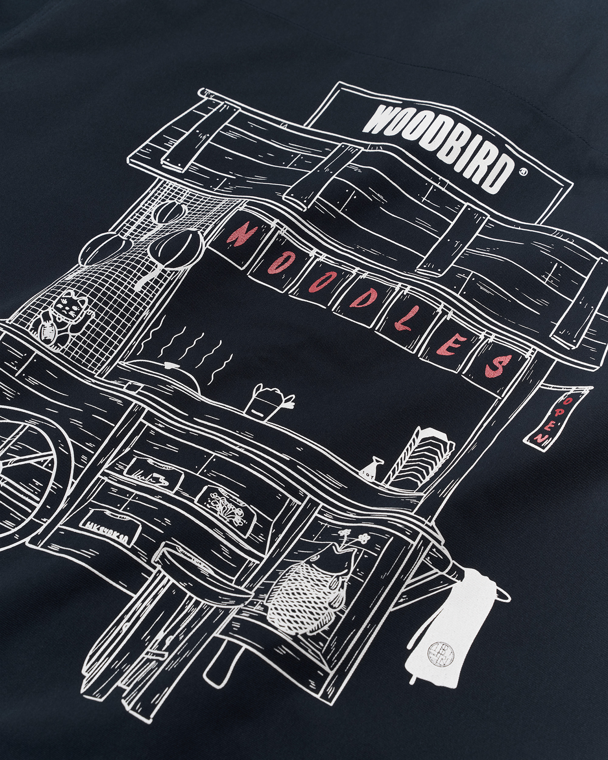 Wang Work Shirt - Dark Navy
