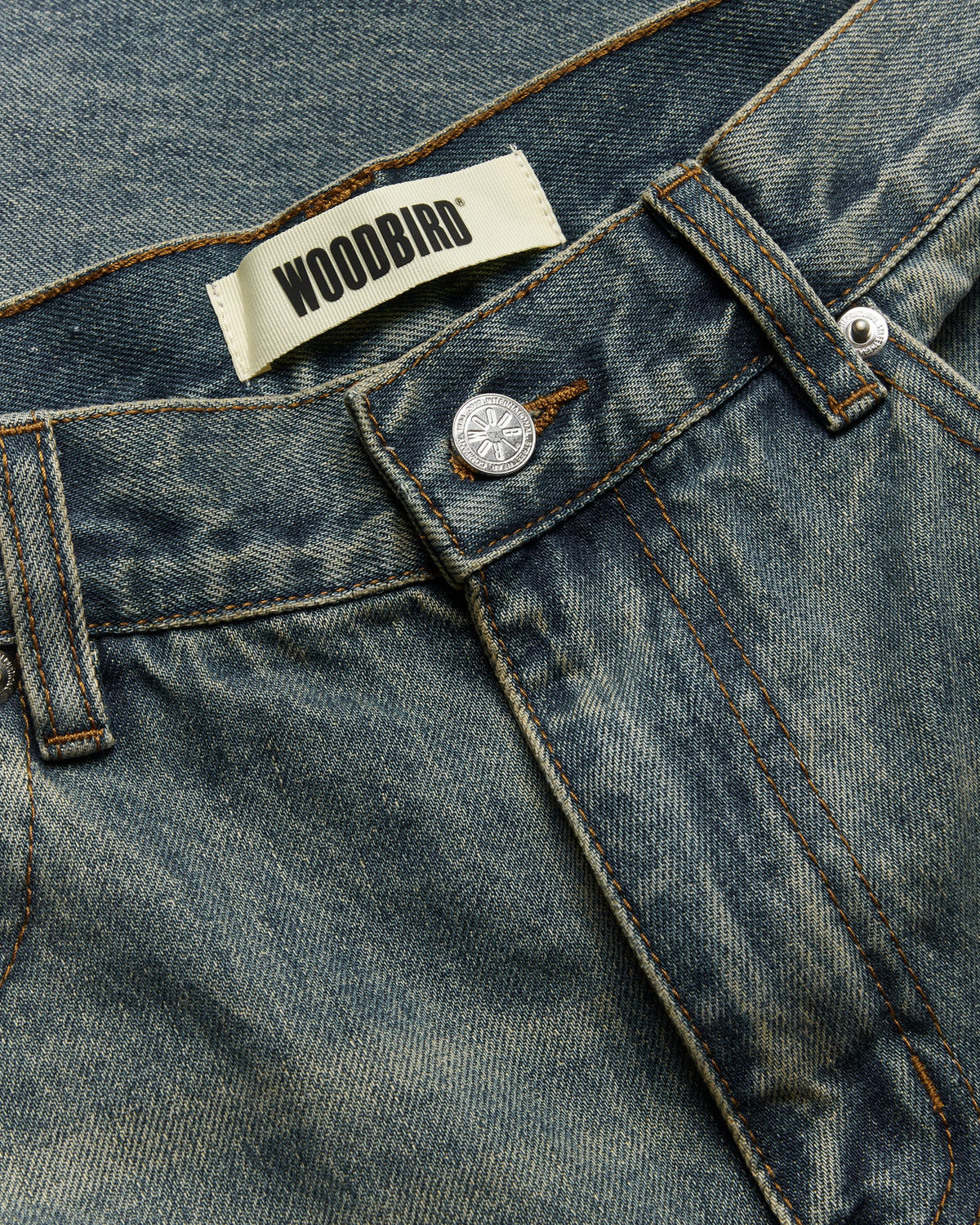 Leroy Vintage Jeans - Washed Mid Blue