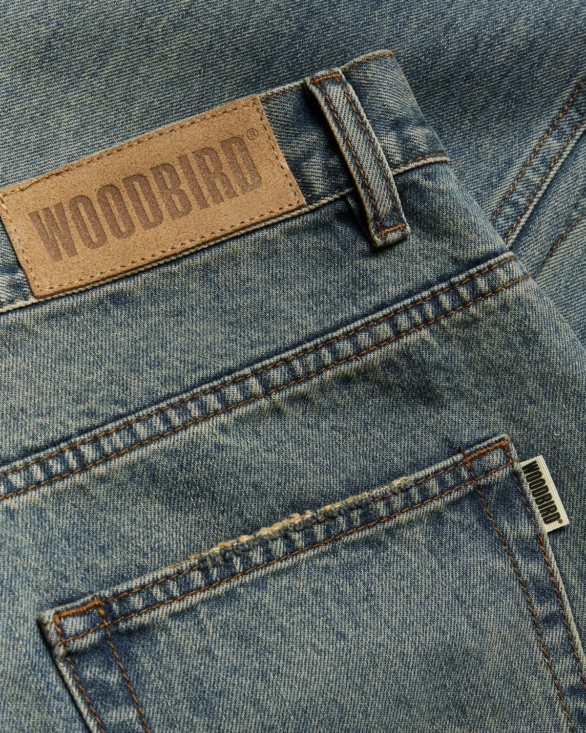 Leroy Vintage Jeans - Washed Mid Blue