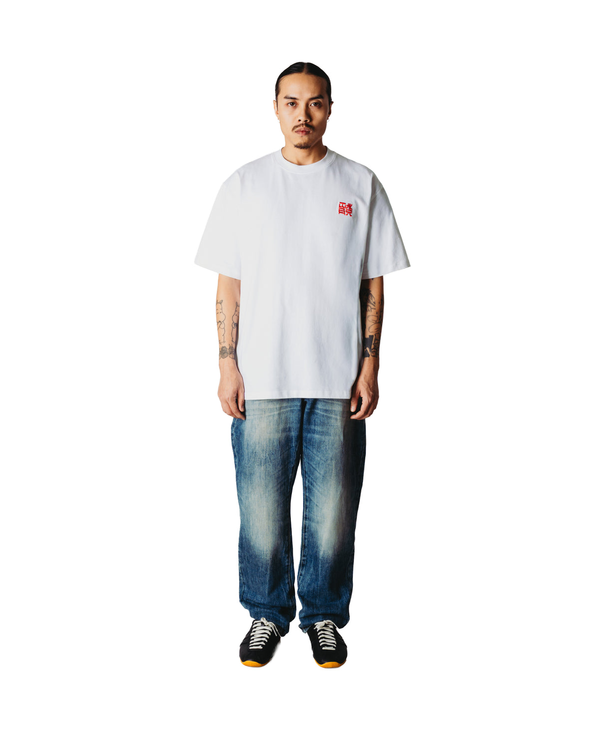 Baine HK Tee - White