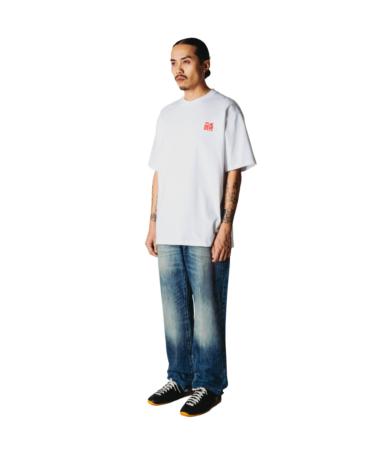Baine HK Tee - White
