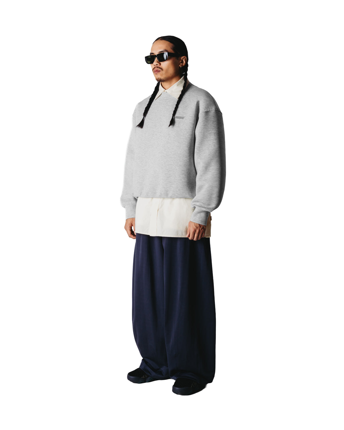 Fuko Scuba Crew - Grey Melange