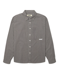 Buzo Yu Check Shirt - Grey
