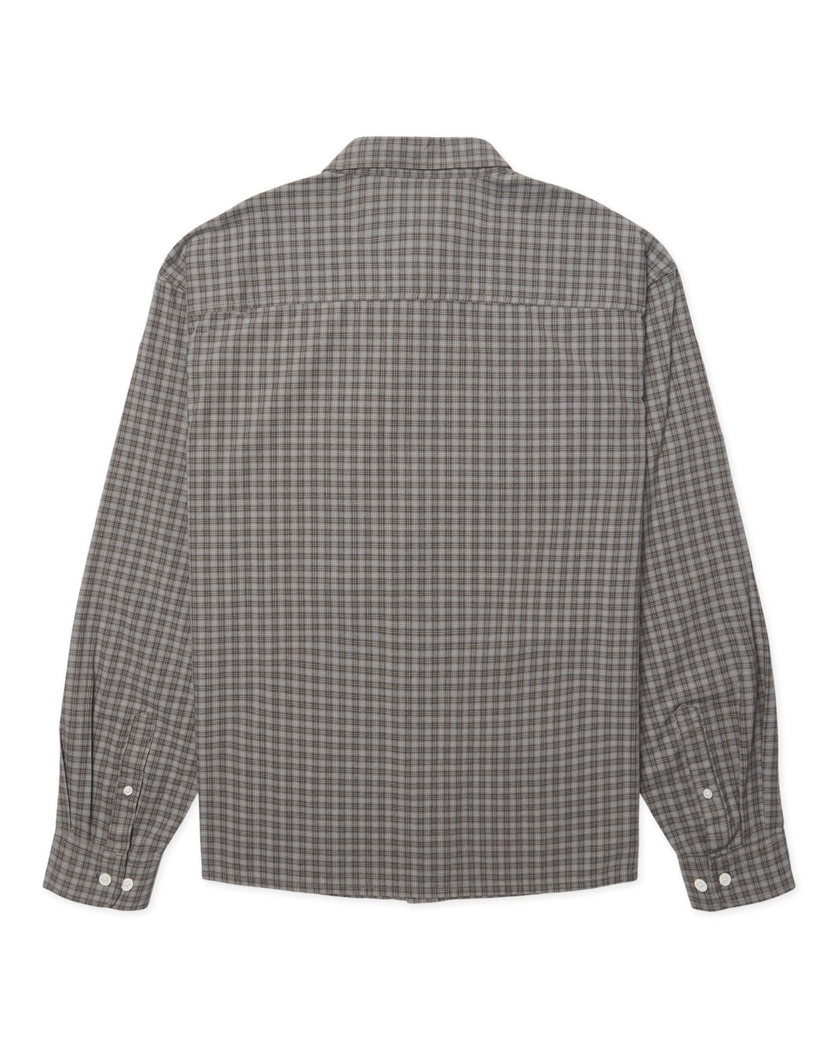 Buzo Yu Check Shirt - Grey