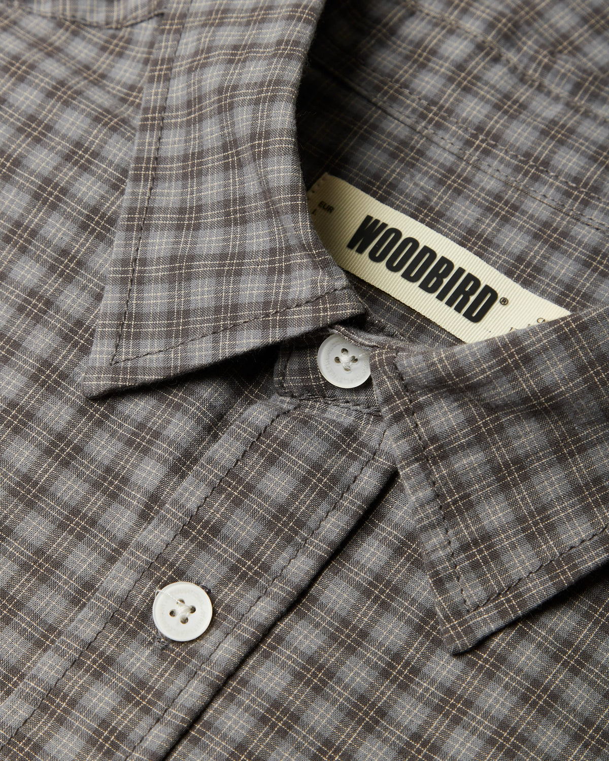 Buzo Yu Check Shirt - Grey
