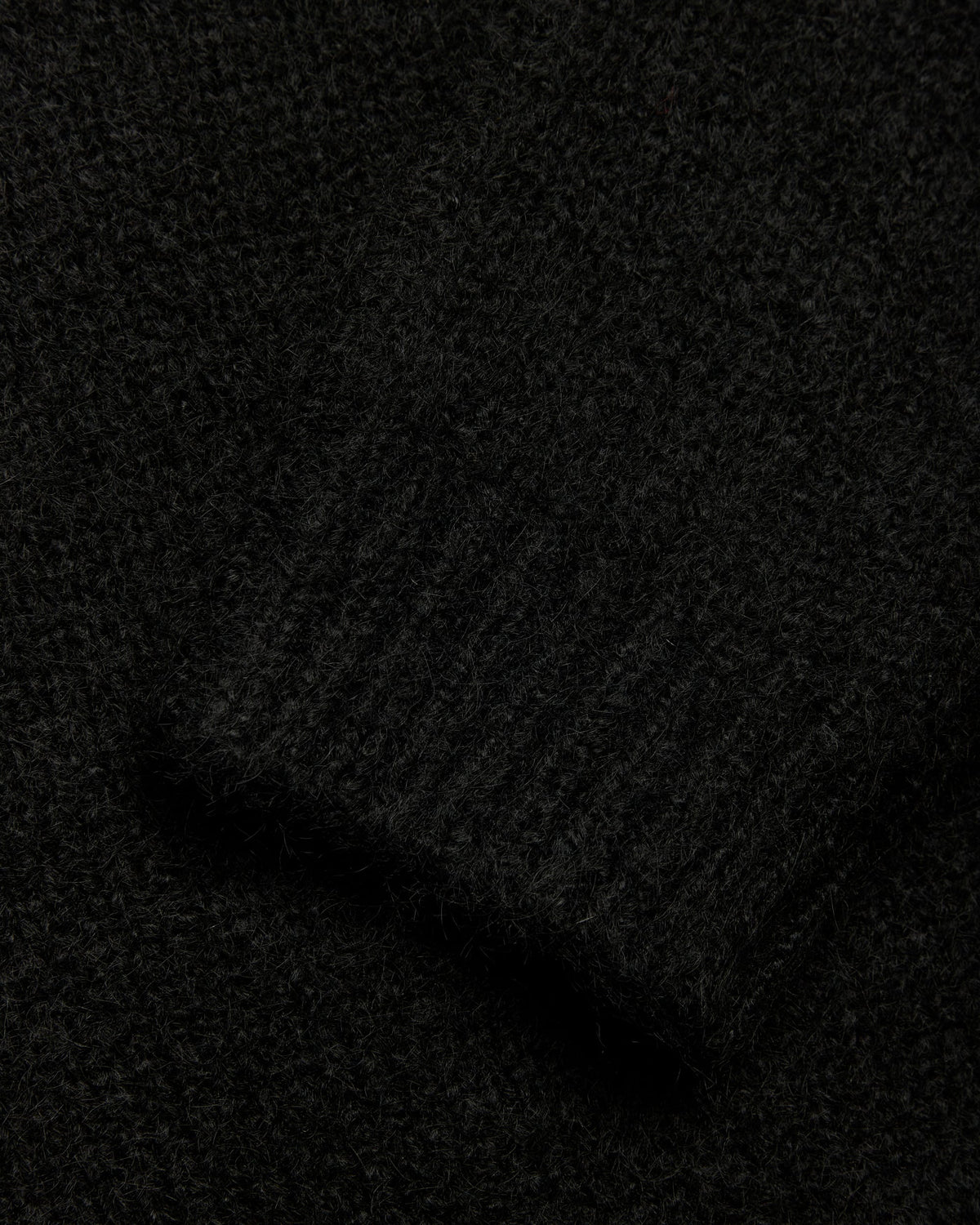 Kurt Mohairy Crew - Black