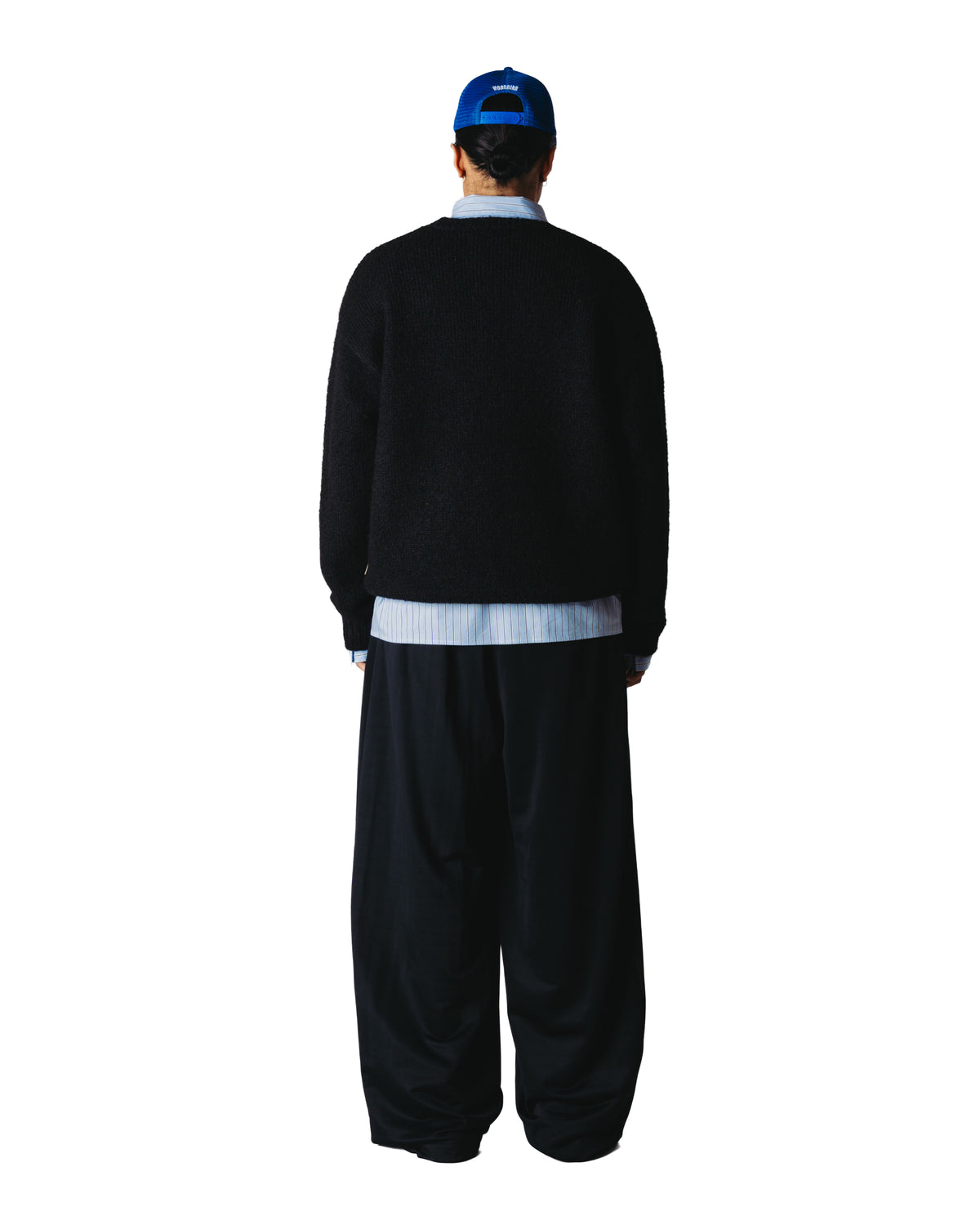 Kurt Mohairy Crew - Black