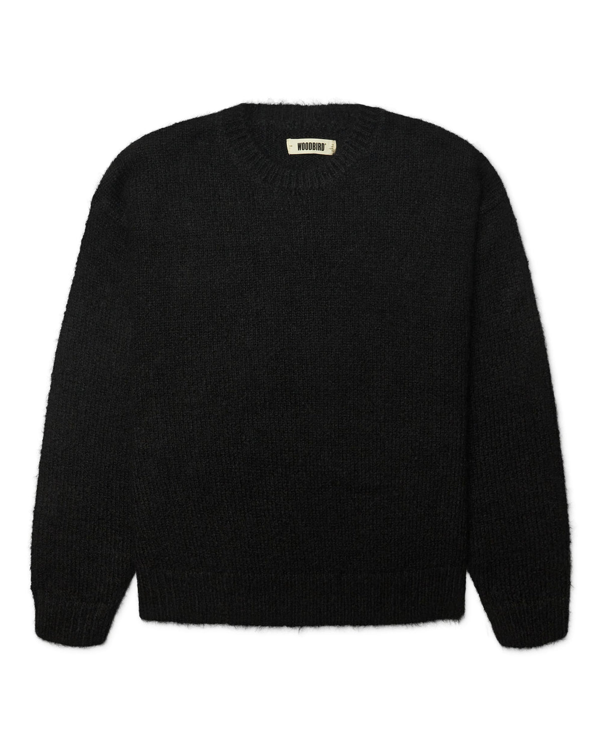 Kurt Mohairy Crew - Black