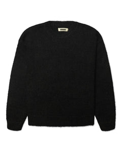 Kurt Mohairy Crew - Black