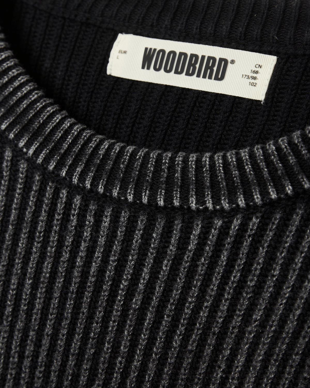 Sake Washed Crew - Washed Black