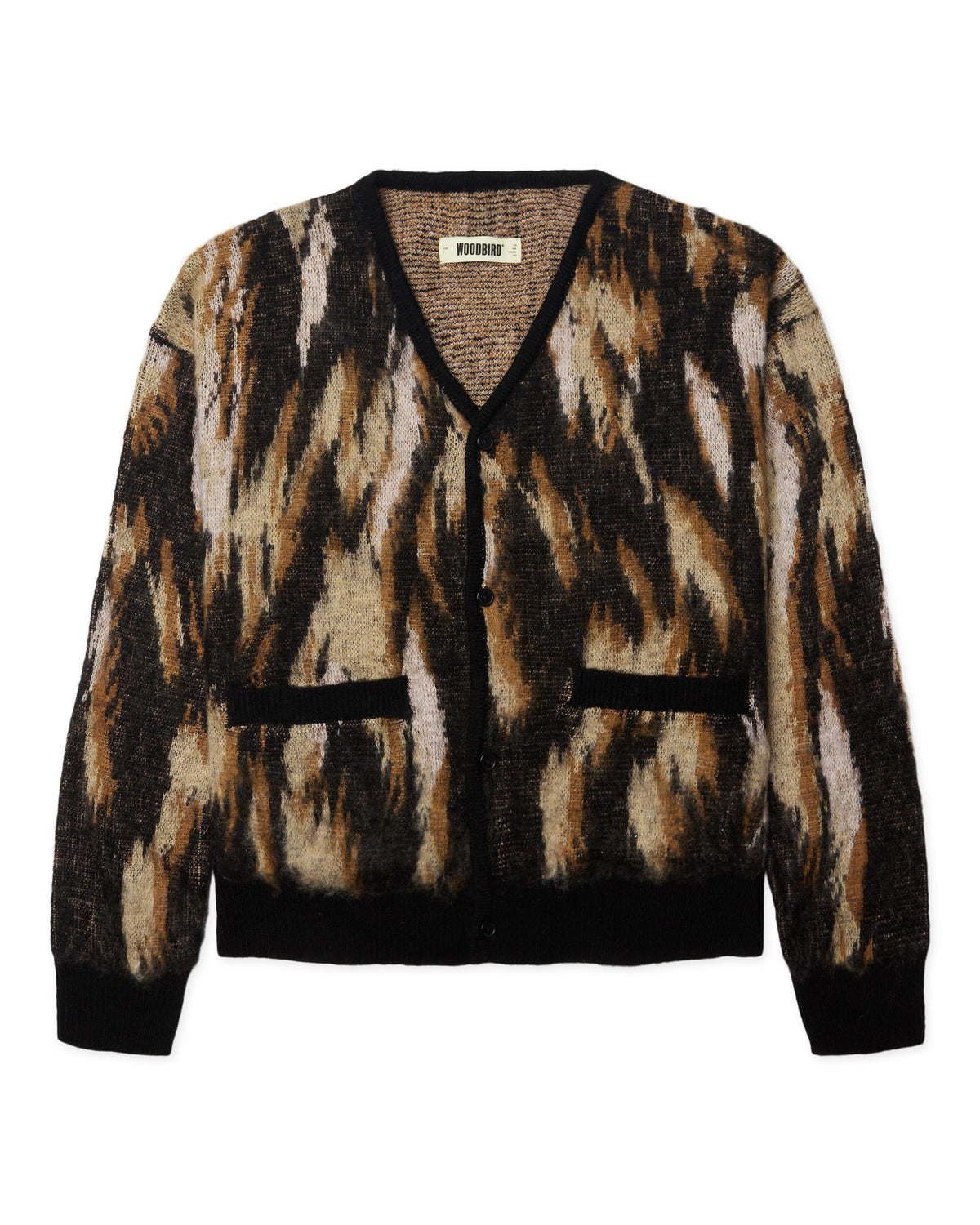 Oni Multi Cardigan - Sand-Black
