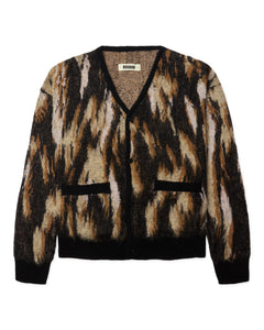 Oni Multi Cardigan - Sand-Black