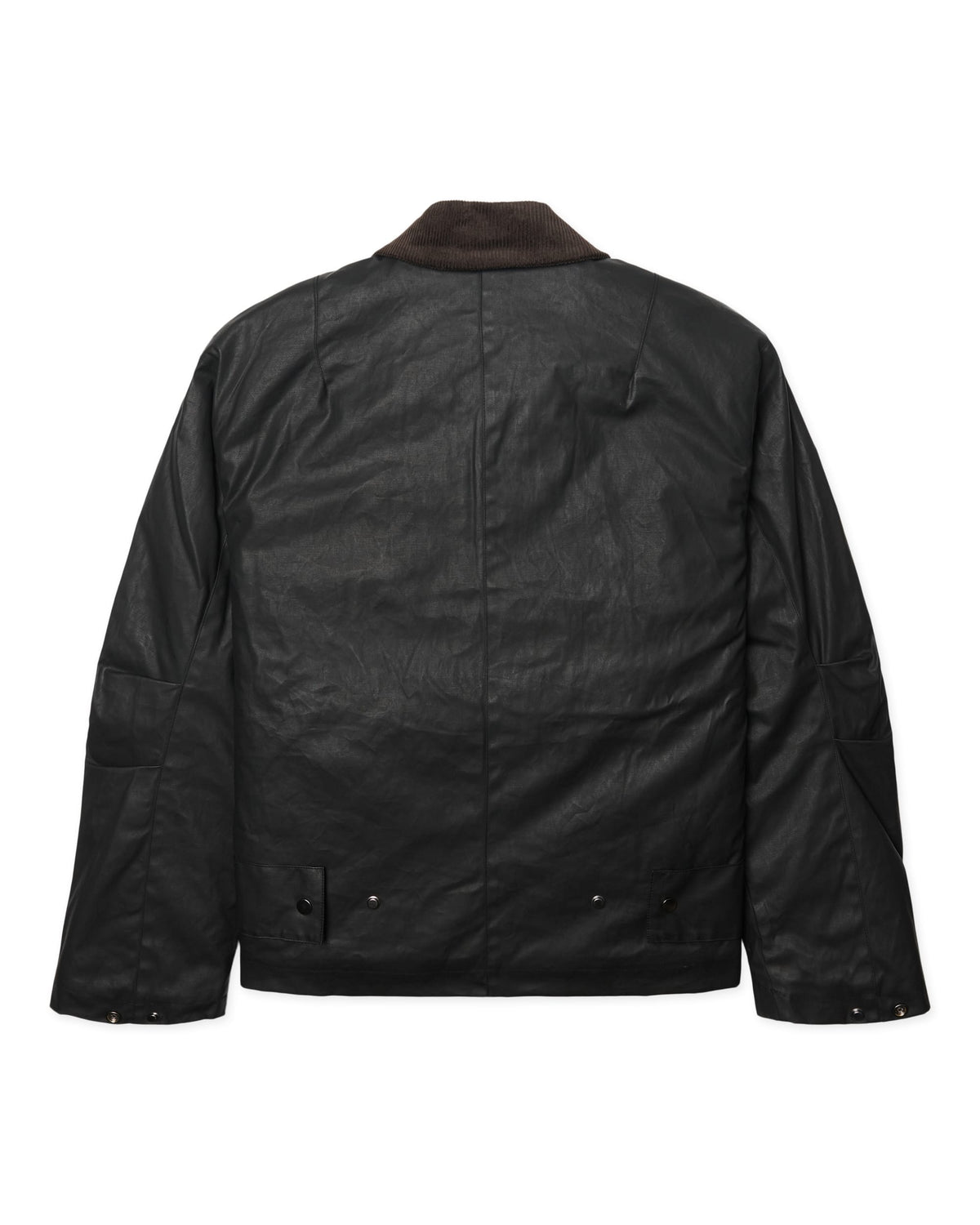 Ping Waxed Short Jacket - Black