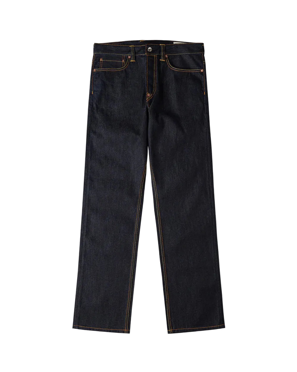 White Seagull Printed Pocket Jeans - Raw Indigo