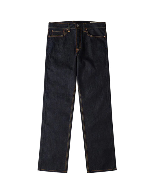 White Seagull Printed Pocket Jeans - Raw Indigo