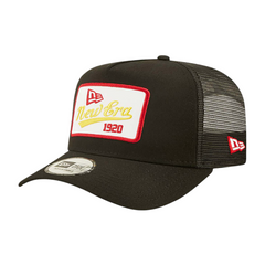 9Forty A-Frame State Patch Trucker Newera - Black/Yellow