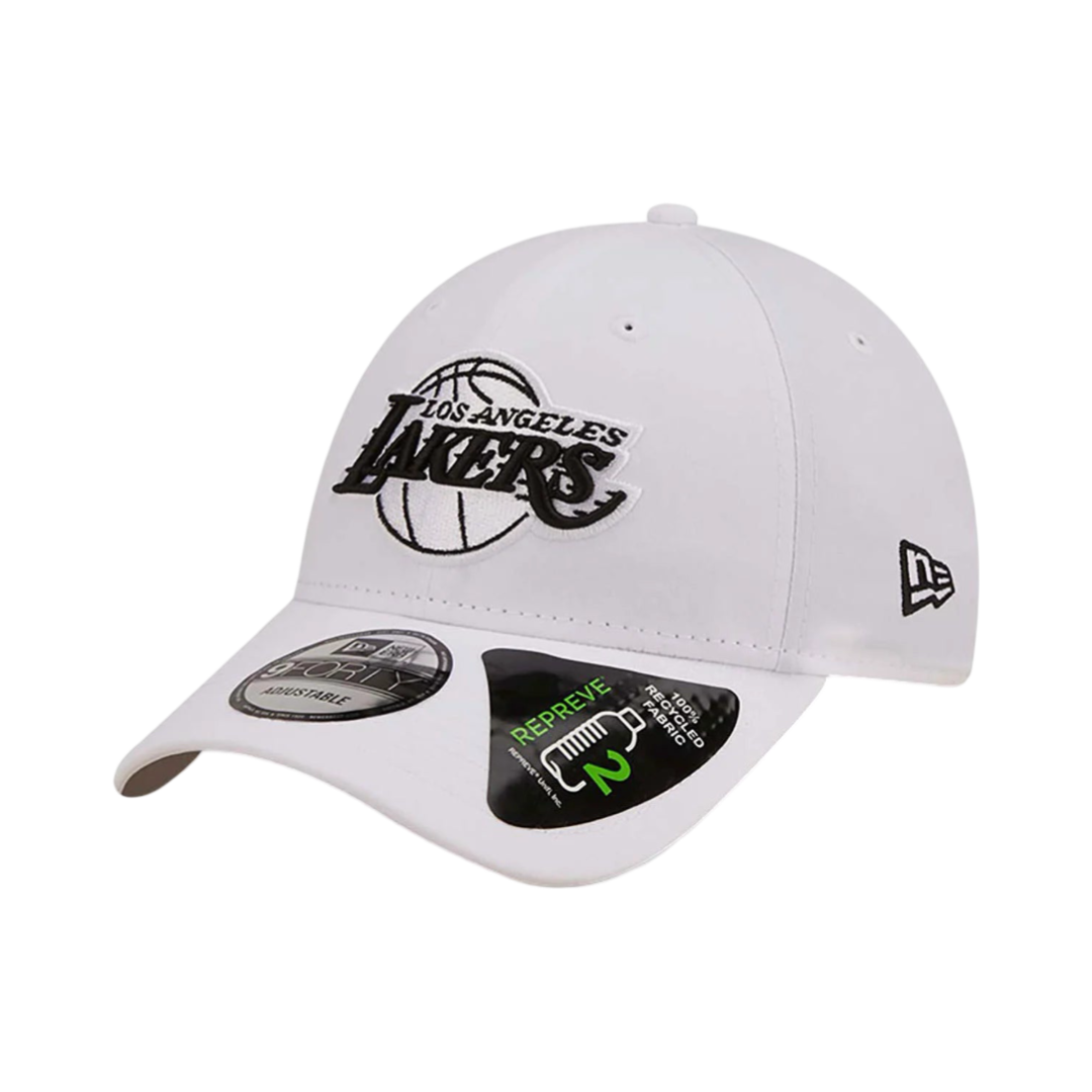 9Forty Repreve Monochrom - Los Angeles Lakers White/Black