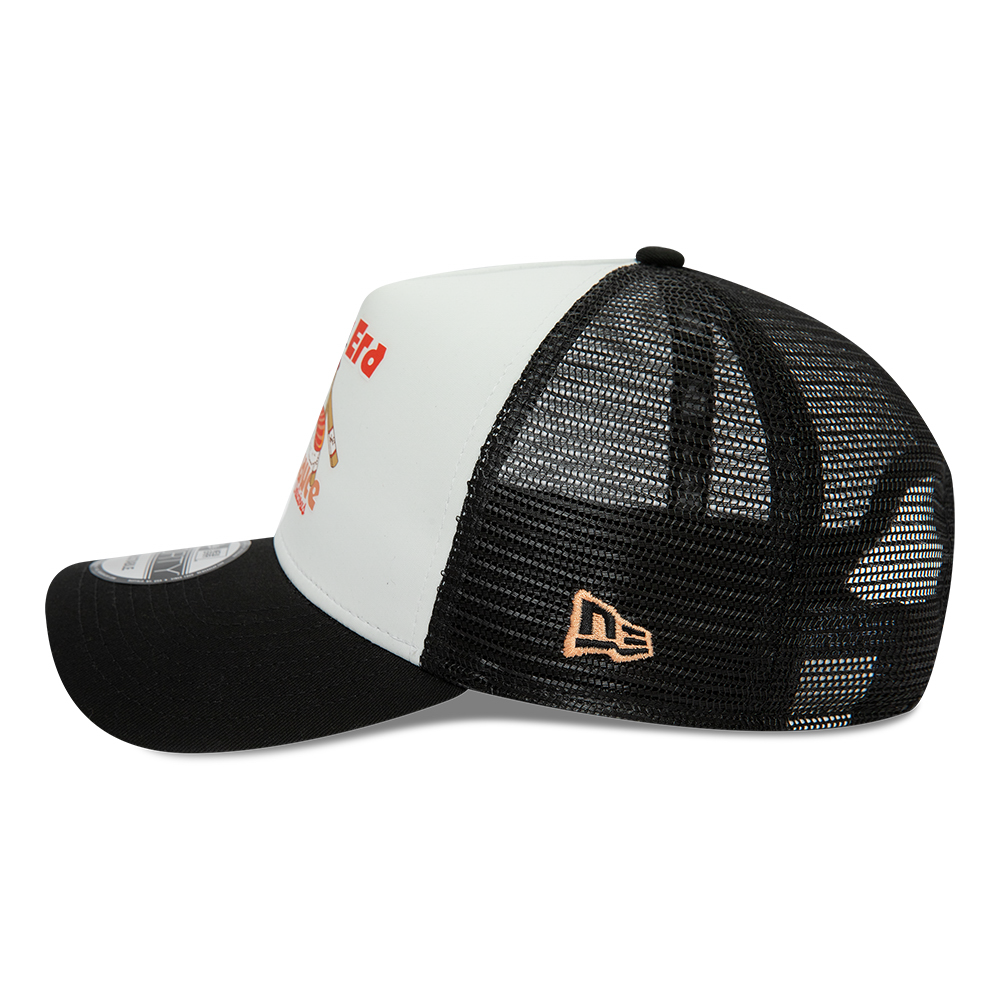 9Forty Af Trucker Food Newera - White/Blue Azure