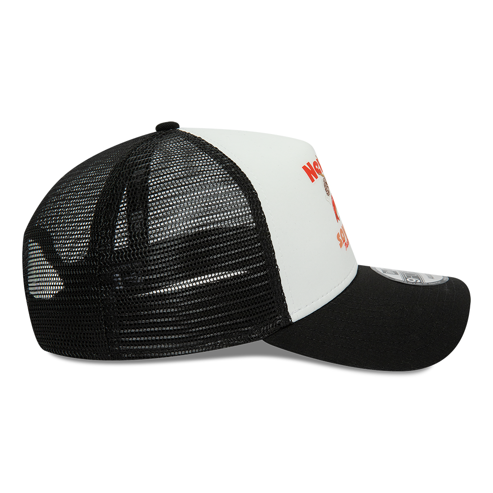 9Forty Af Trucker Food Newera - White/Blue Azure