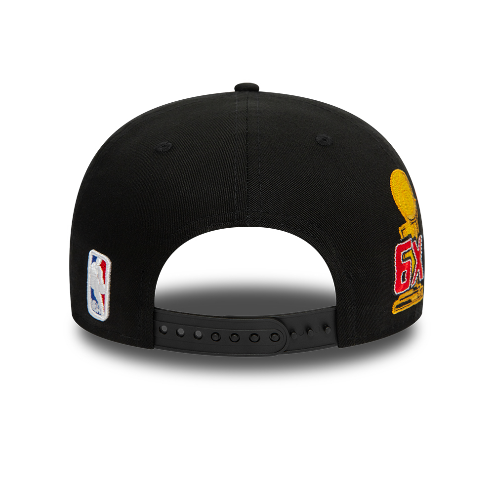 9Fifty Champions Patch - Chicago Bulls Black/Red