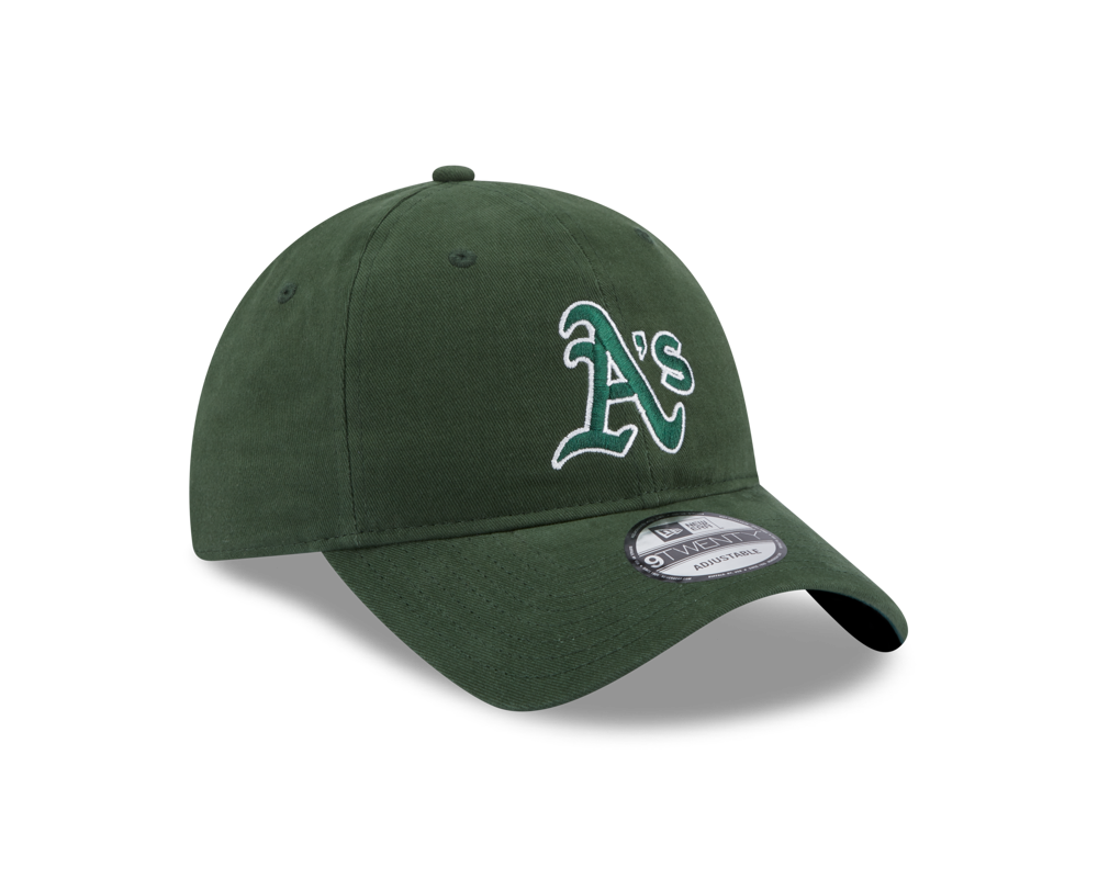 9Twenty Team Script - Oakland Athletics Dark Green/White