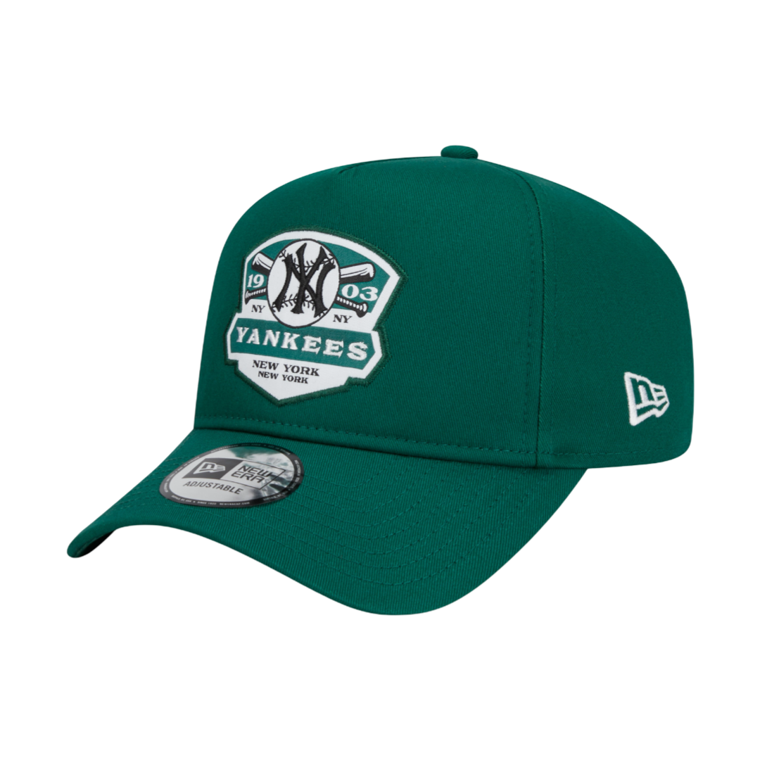9Forty Eframe Mlb Patch - New York Yankees Dark Green