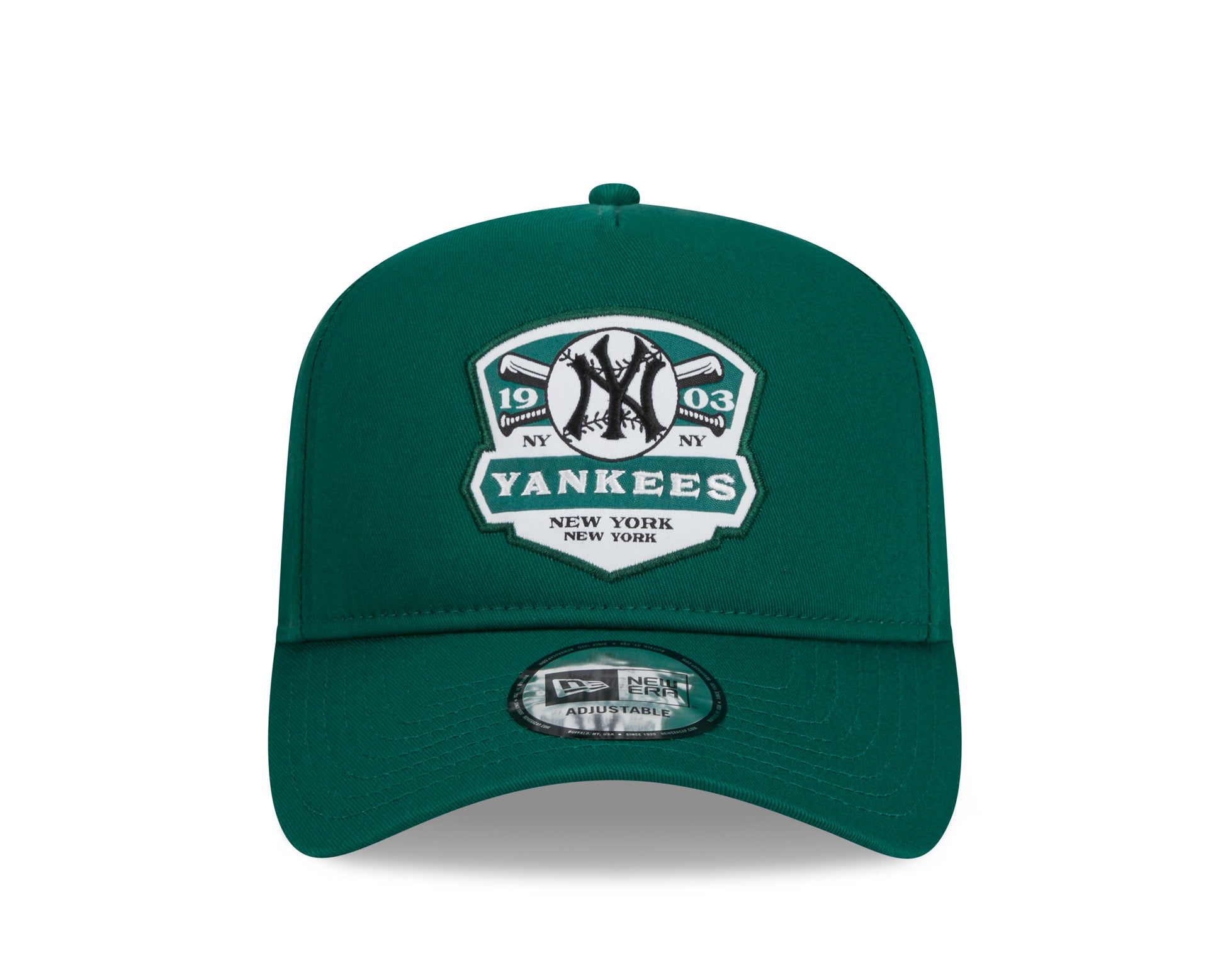 9Forty Eframe Mlb Patch - New York Yankees Dark Green