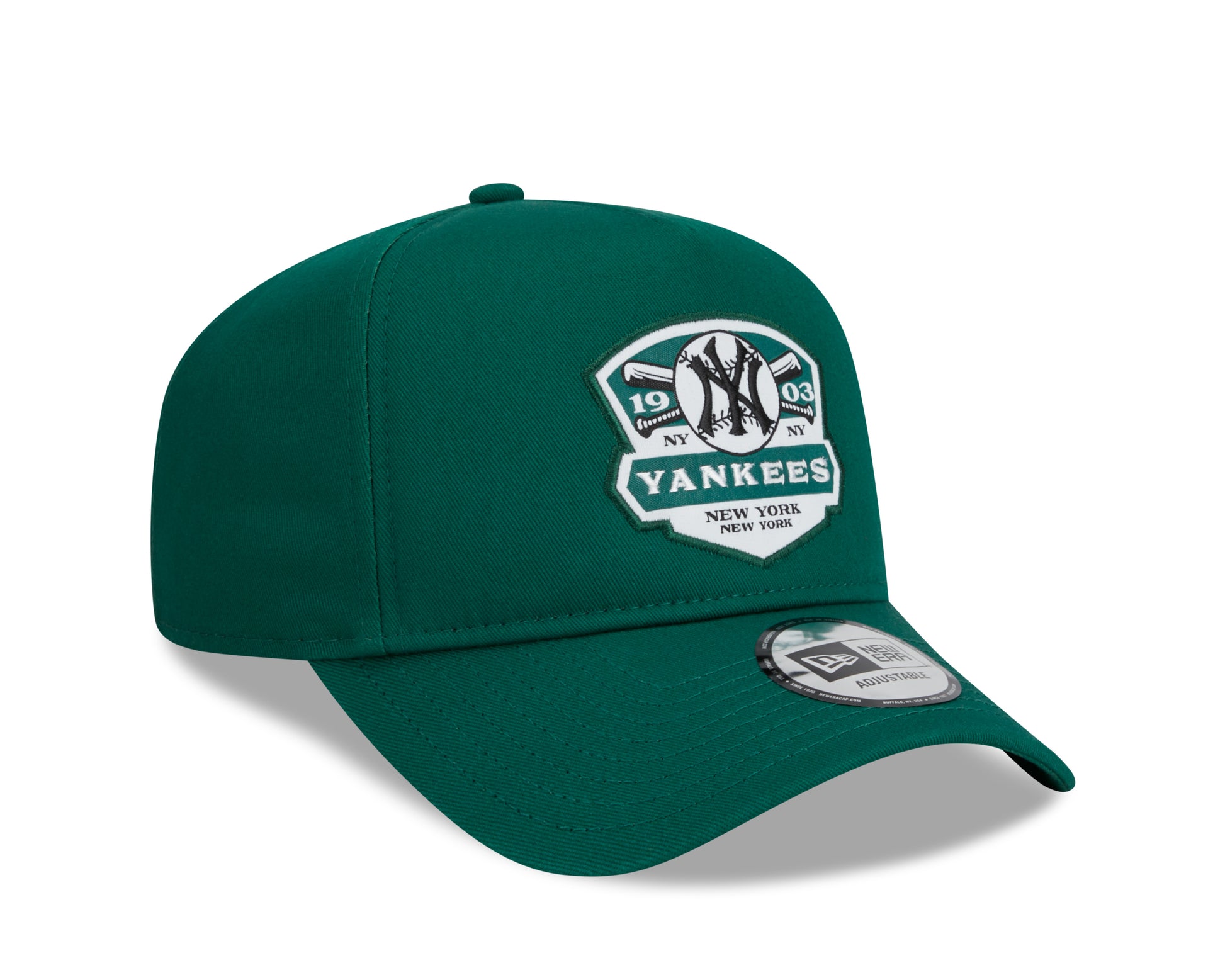 9Forty Eframe Mlb Patch - New York Yankees Dark Green
