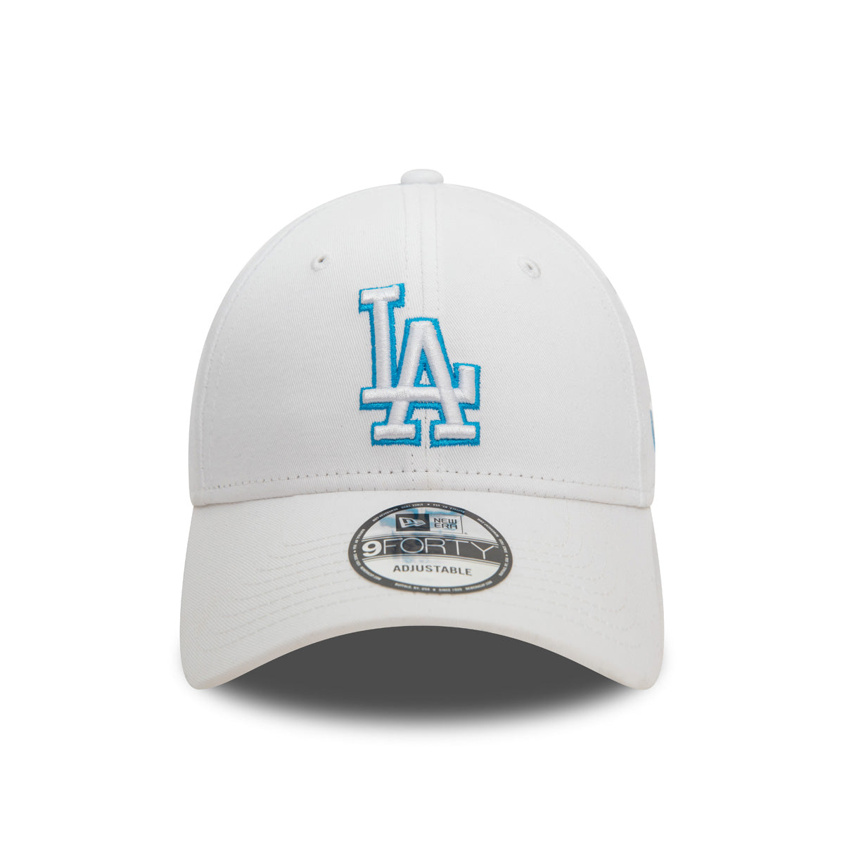9Forty Team Outline - White/Sun Wash Blue
