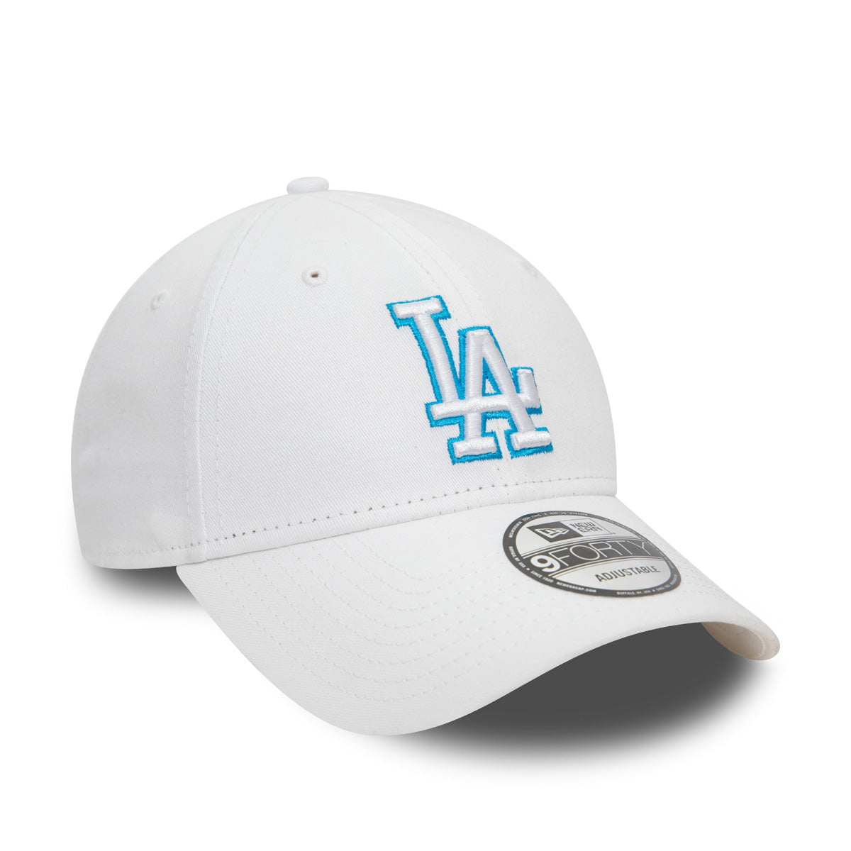 9Forty Team Outline - White/Sun Wash Blue