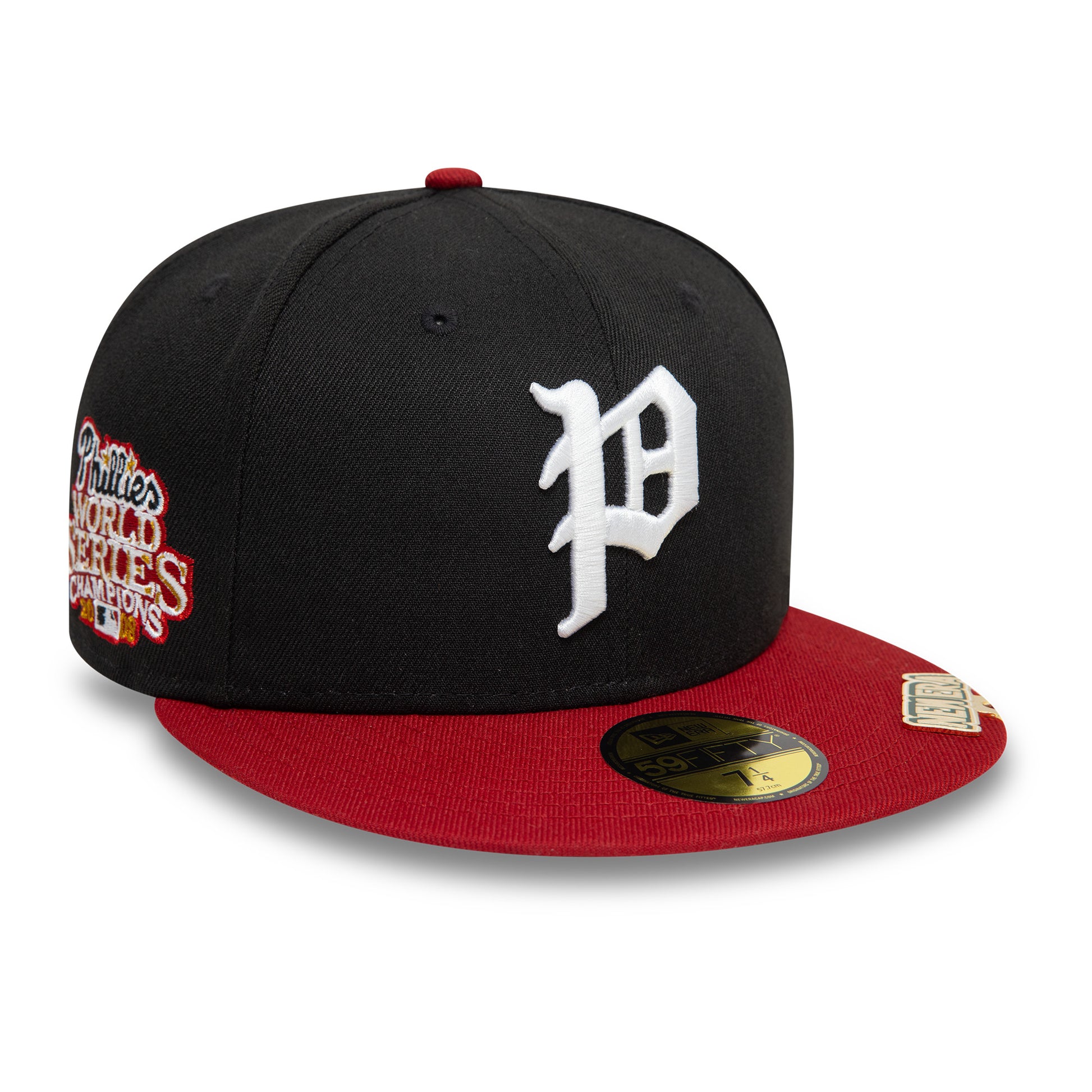 59Fifty Visor Clip Philadelphia Phillies - Black/Hot Red