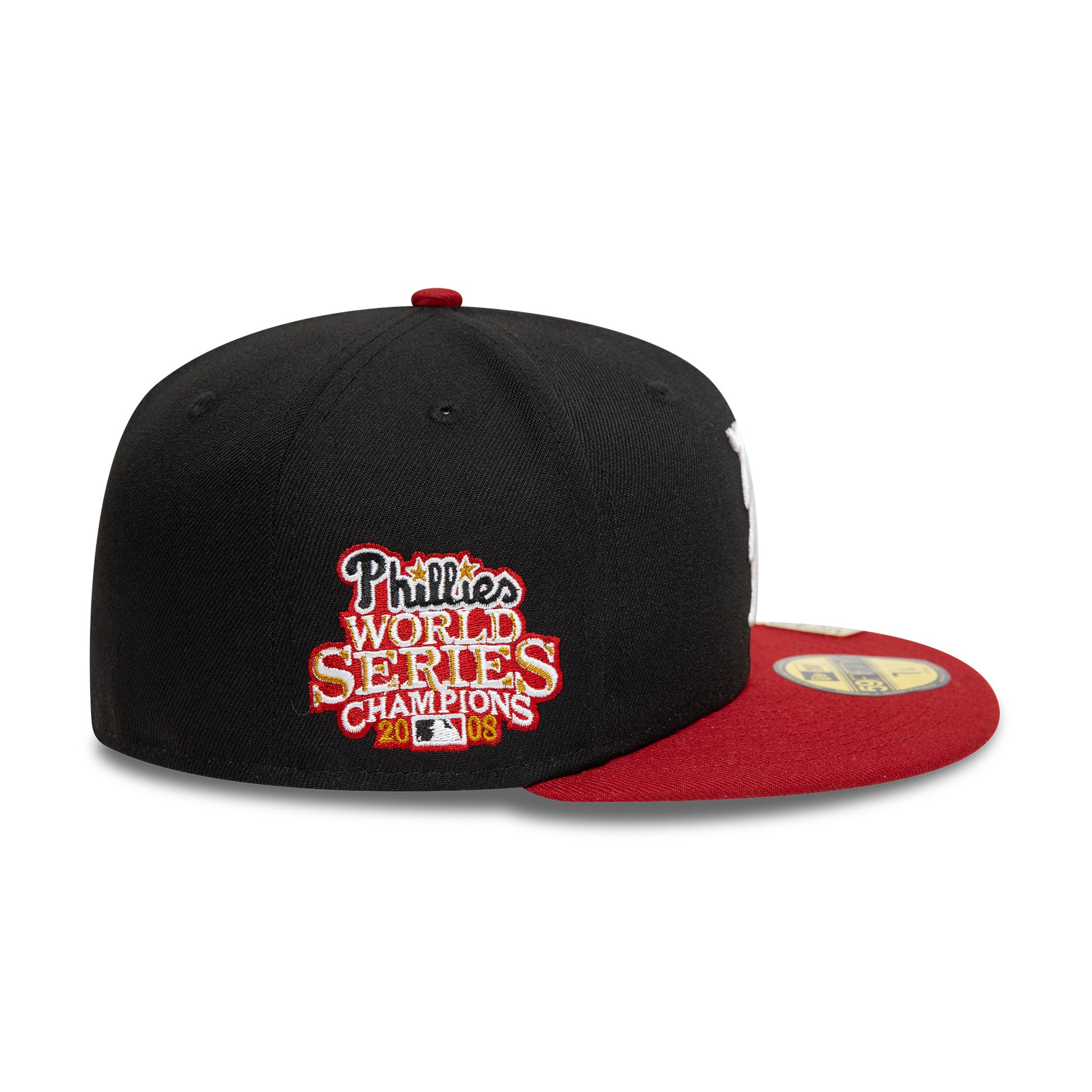 59Fifty Visor Clip Philadelphia Phillies - Black/Hot Red