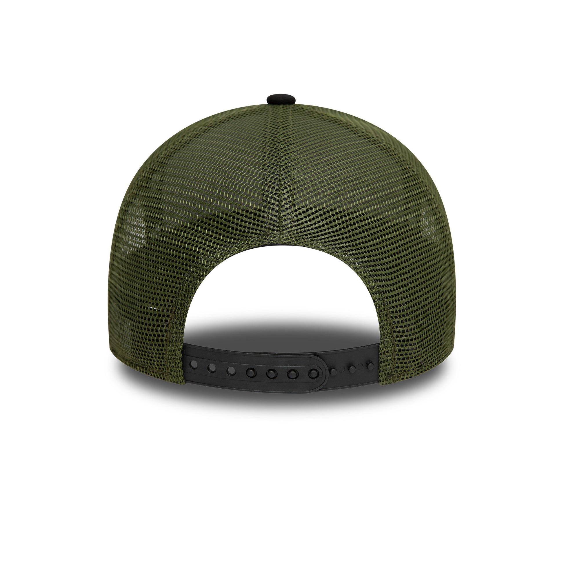 9Forty Trucker Patch New Era Branded - Black/New olive