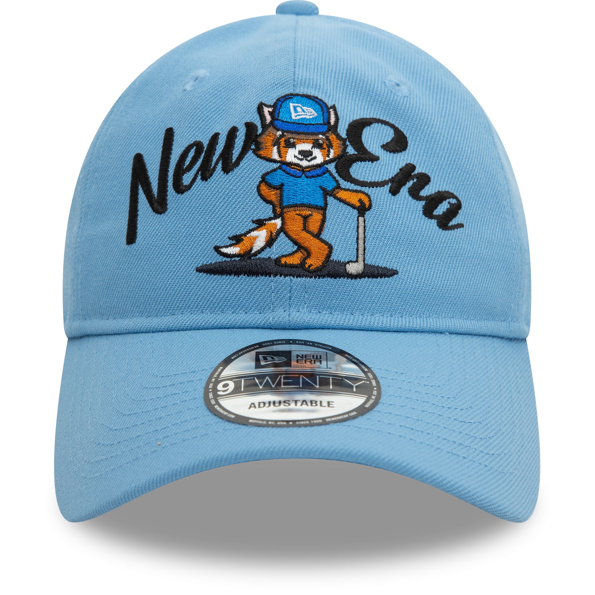 9Twenty Panda New Era Branded - Sky Blue